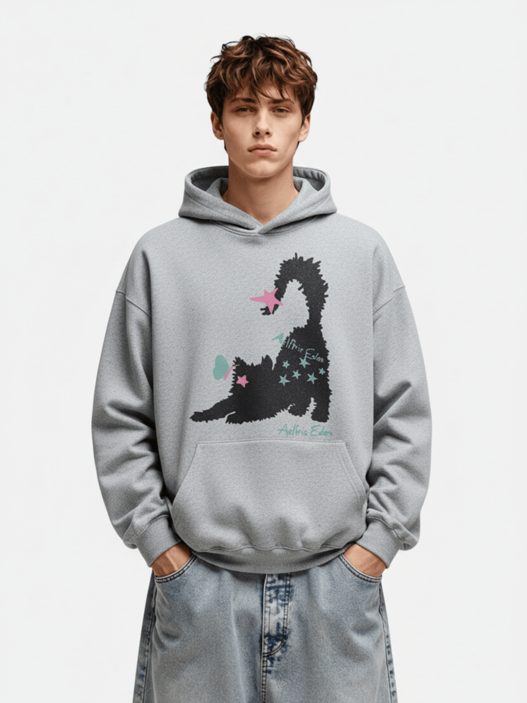 Aelfric Eden Cat Oversized Hoodie – Aelfric eden