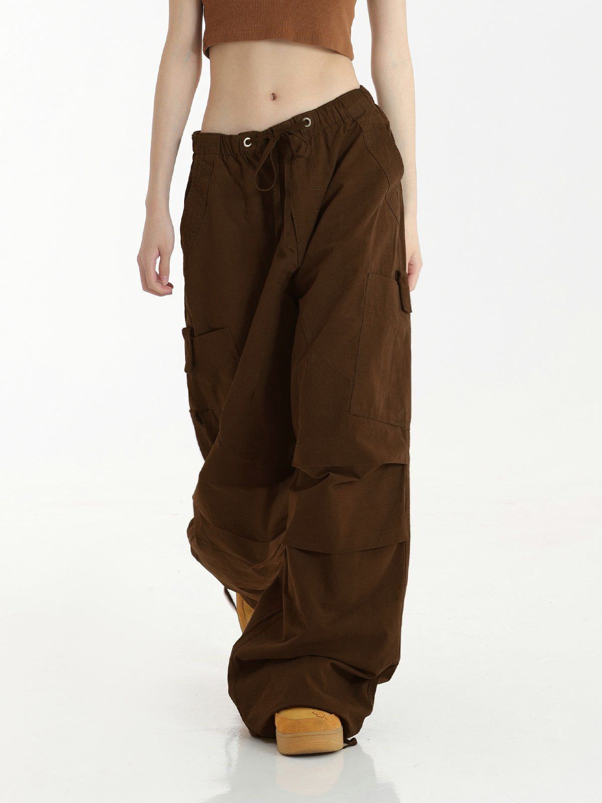 Aelfriceden vintage panelled baggy pants Clearance