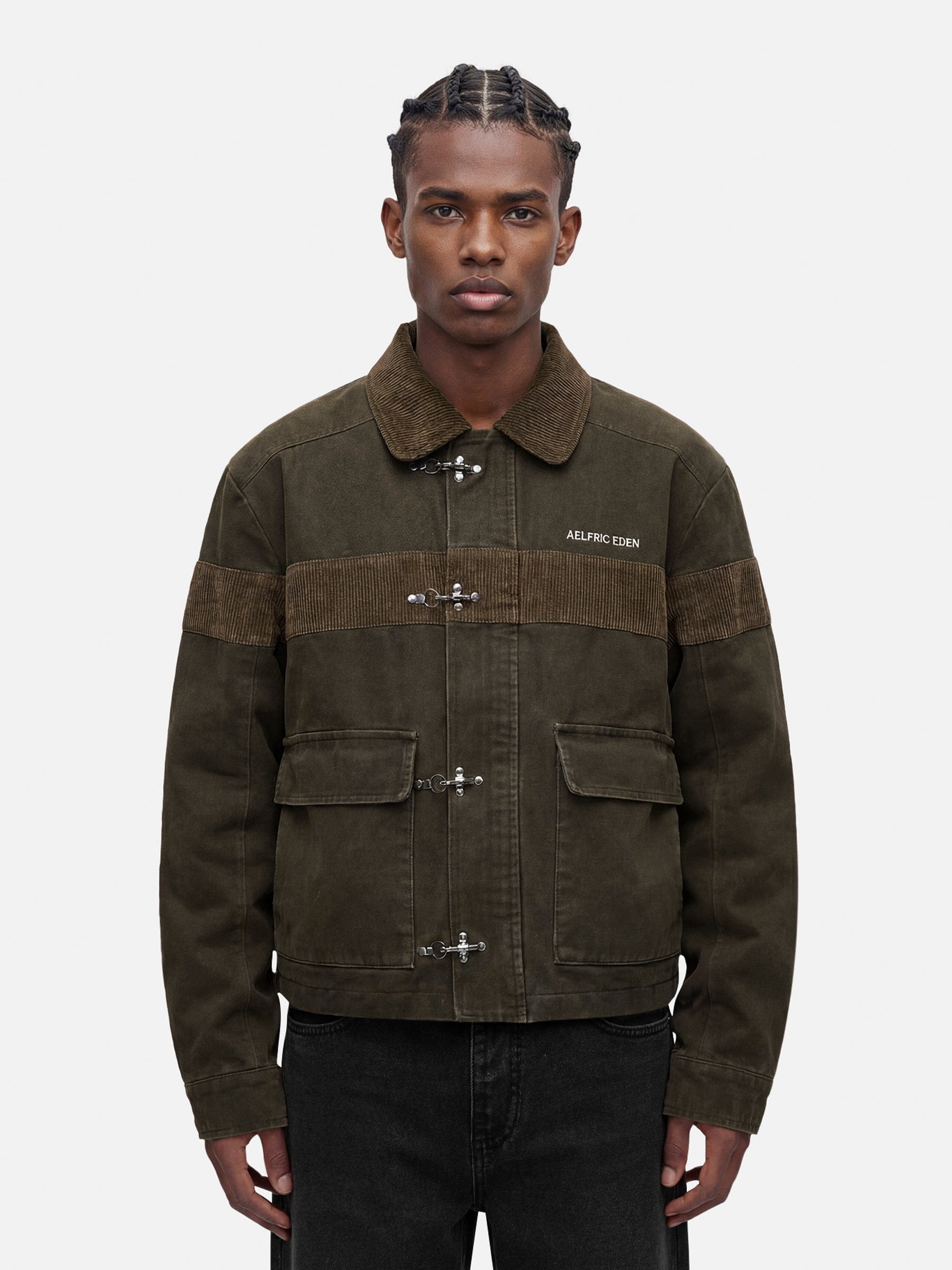 Aelfric Eden Corduroy Panel Toggle Jacket – Aelfric eden