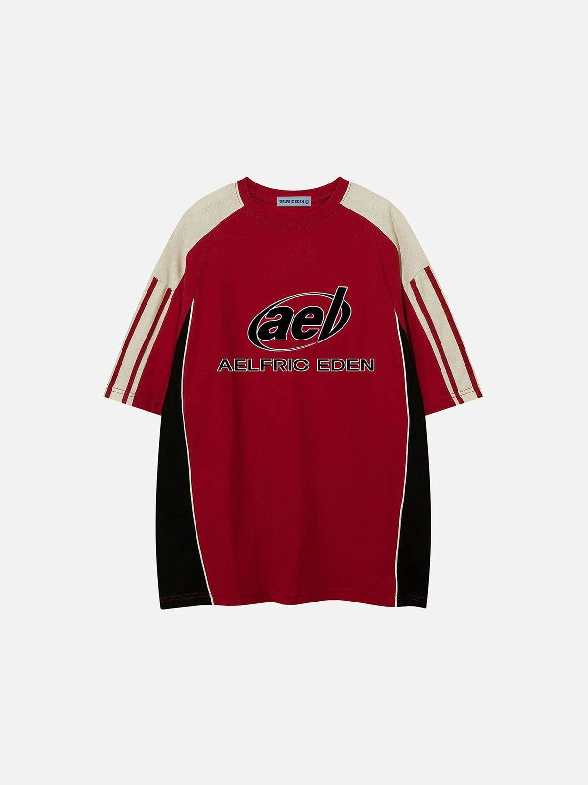 Aelfric Eden Contrast Color Speedway Racing Tee Aelfric Eden aelfric-eden-contrast-color-speedway-racing-tee-aelfric-eden