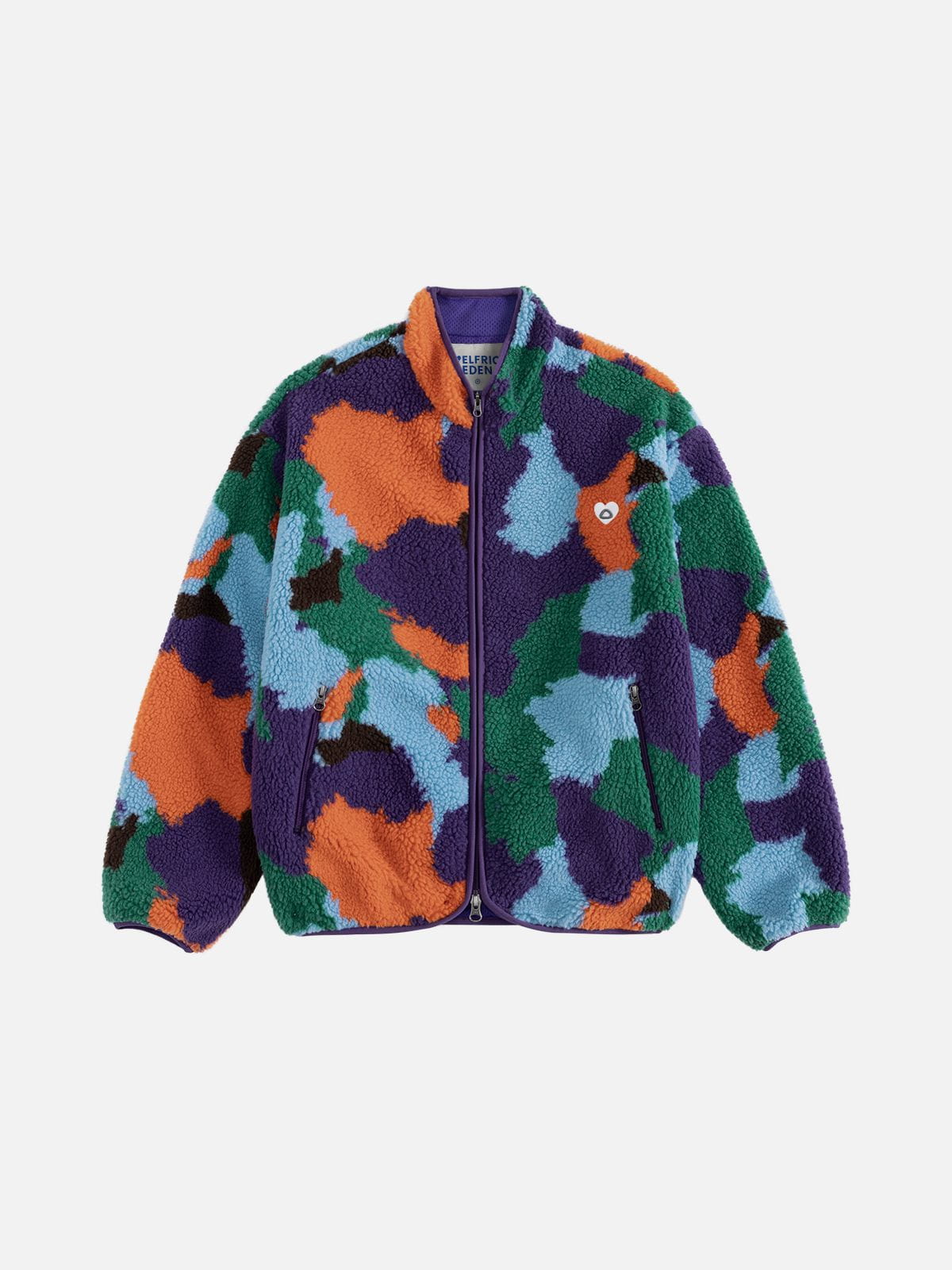 Aelfric Eden Color Block Sherpa Fleece Coat – Aelfric eden