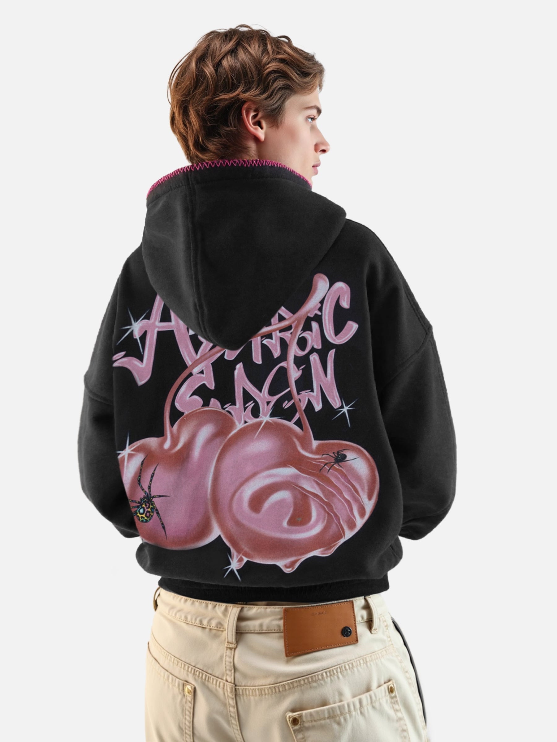 EDEN to BABEL フーディ XL Aelfrc Eden Boxy fit Cherry Hoodie – Aelfric eden