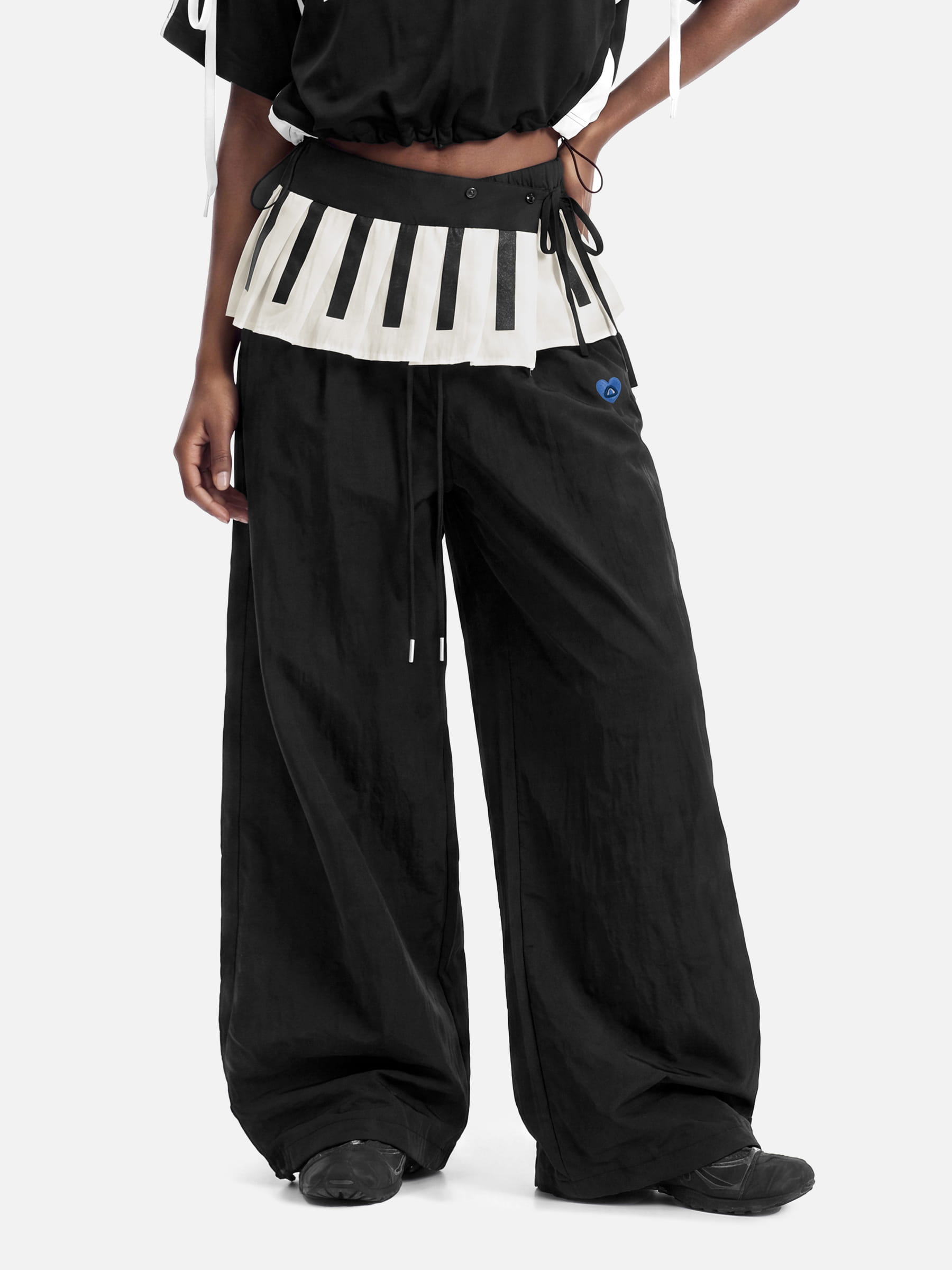 AELFRIC EDEN カーゴ ワイド バギー パンツ Aelfric Eden Piano Pleated Baggy Barrel Sweatpants – Aelfric eden