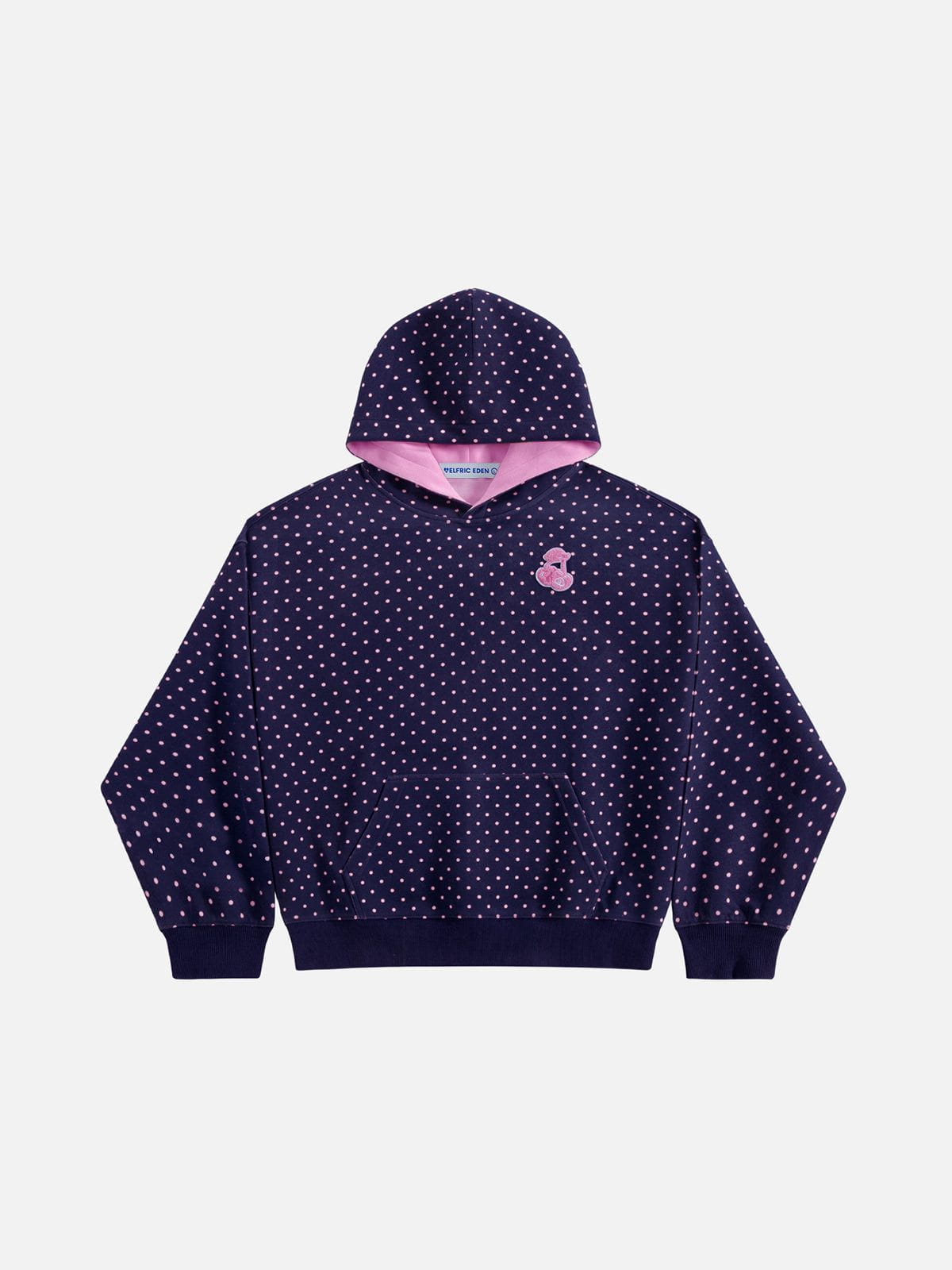 Aelfric Eden Polka Dot Cherry Pullover Hoodie