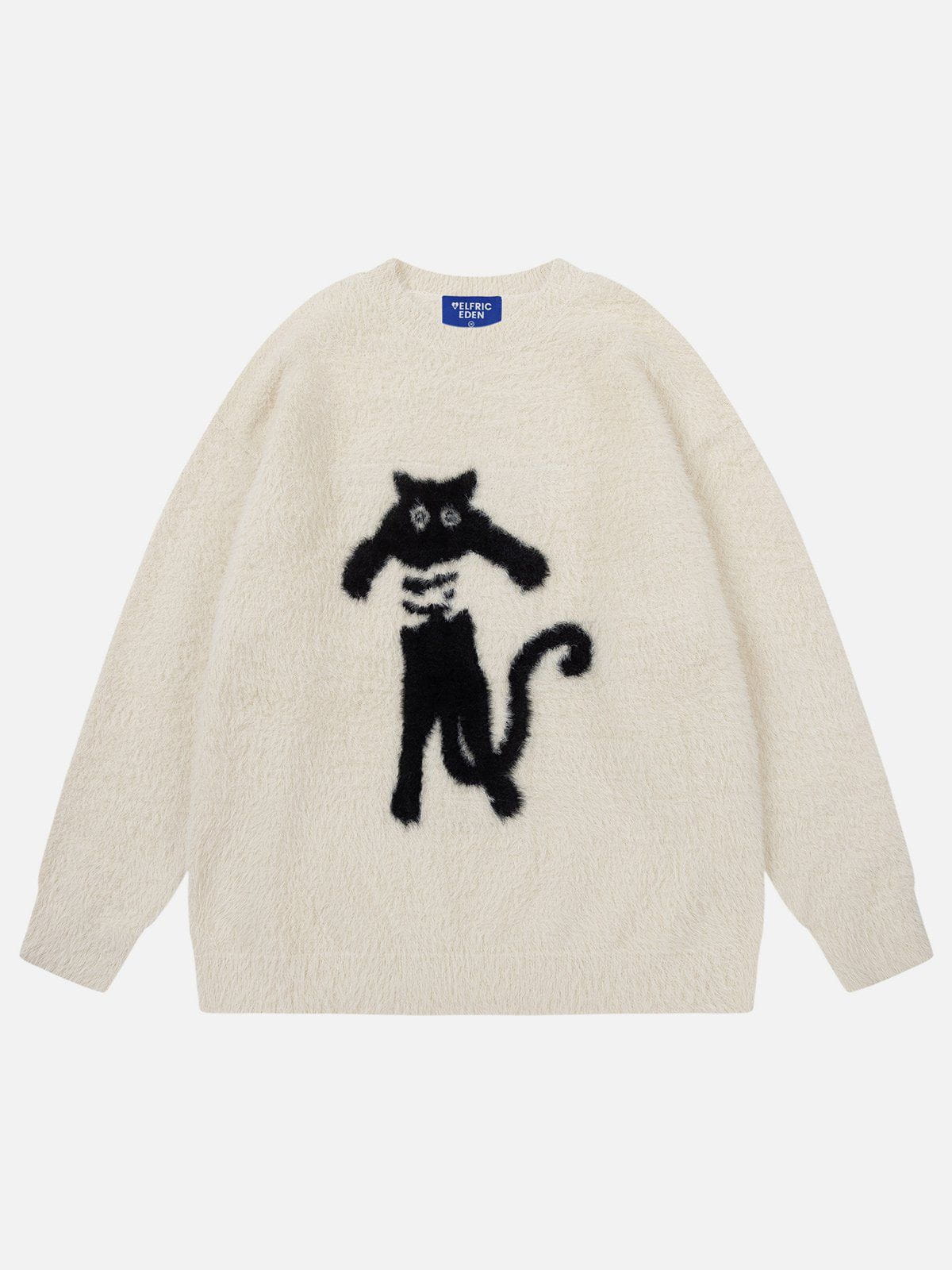 Aelfric Eden Cute Cat Jacquard Sweater – Aelfric eden