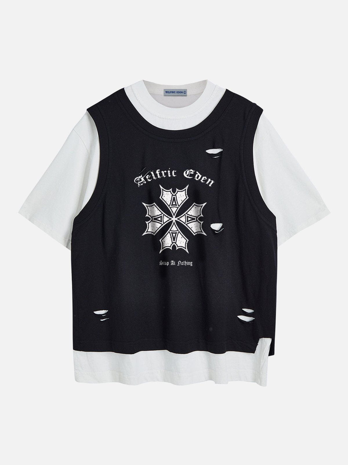 Aelfric Eden Distressed Print Tee – Aelfric eden