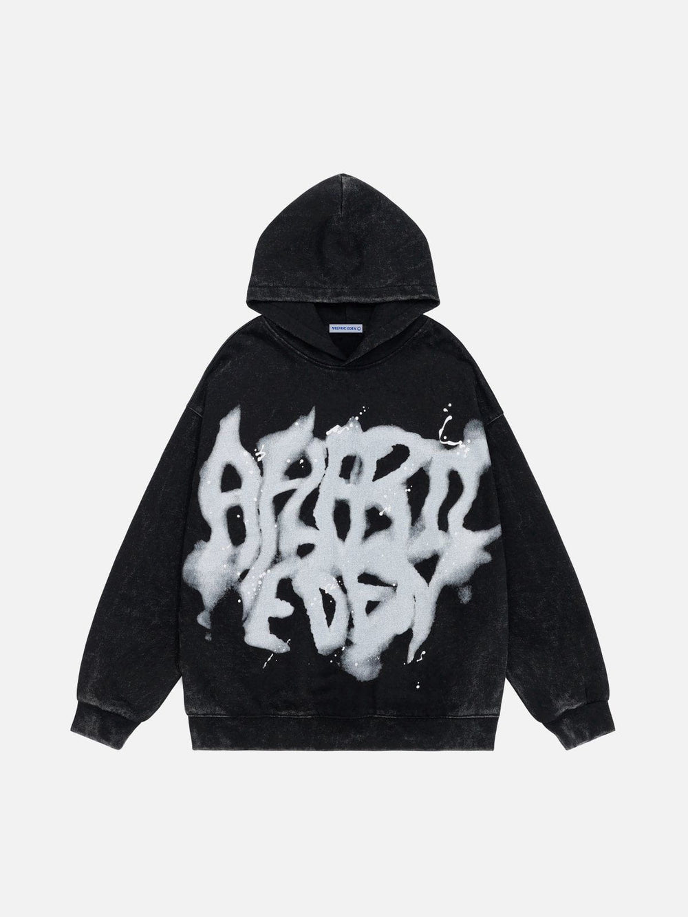 Aelfric Eden Abstract Print Washed Hoodie – Aelfric eden