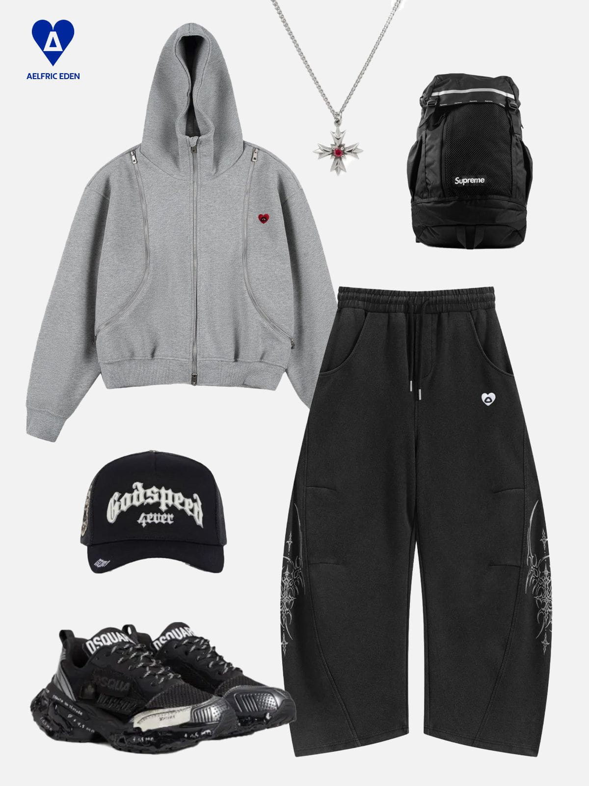 Aelfric Eden Blade Washed Barrel Sweatpants