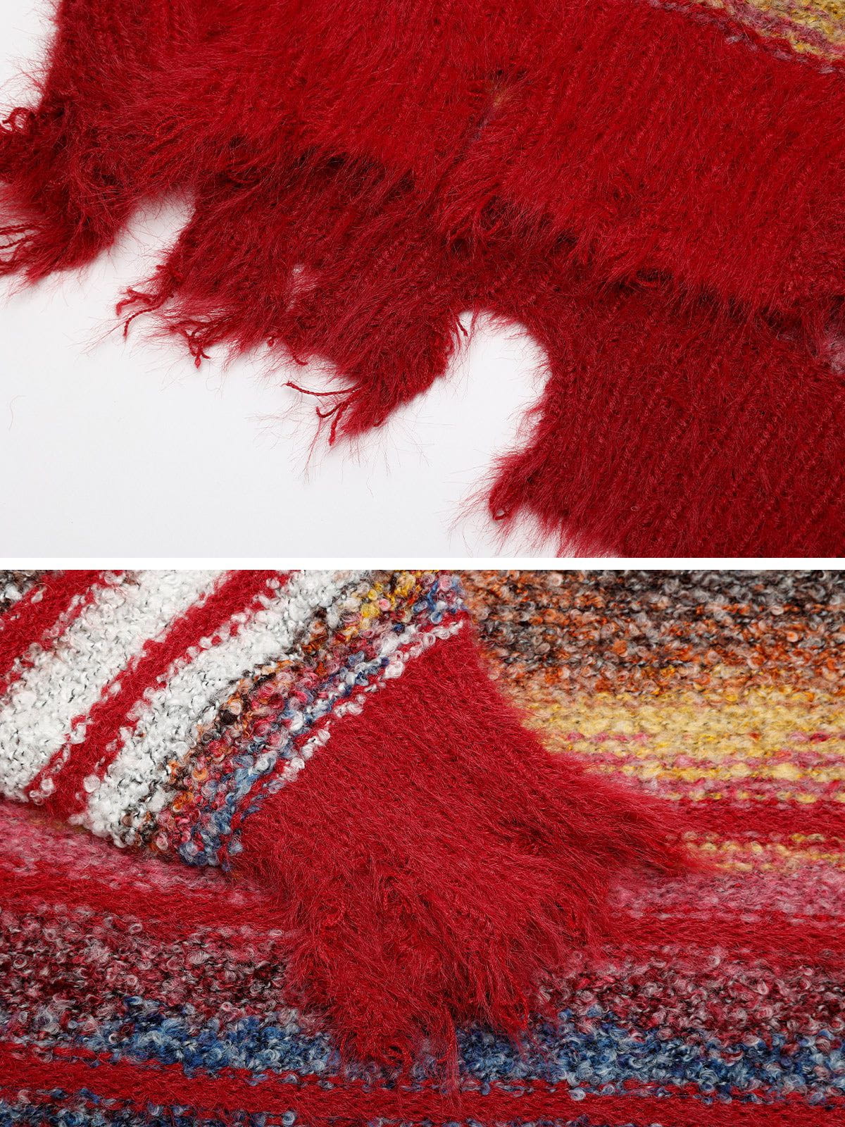 エレファントトライバルファブリックスHybrid Fringe Cardigan エレファントトライバルファブリックスHybrid Fringe Cardigan