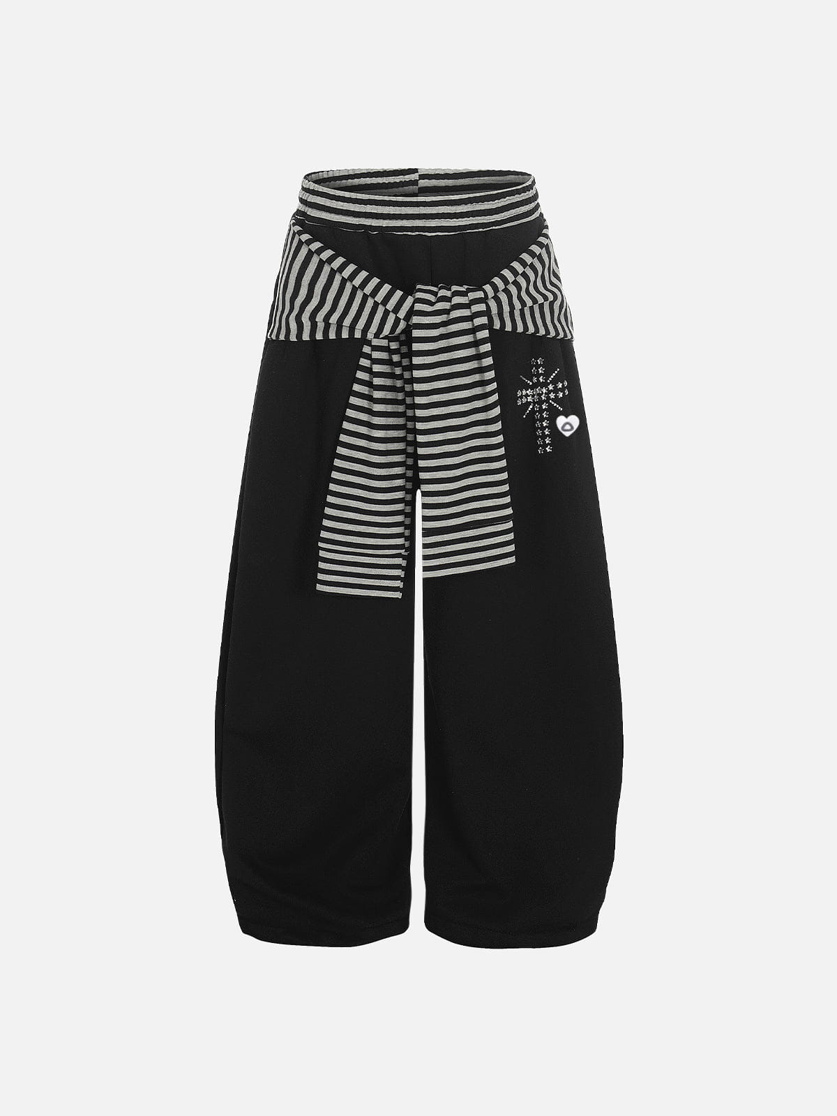 Aelfric Eden Stripe Layered Baggy Barrel Sweatpants – Aelfric eden