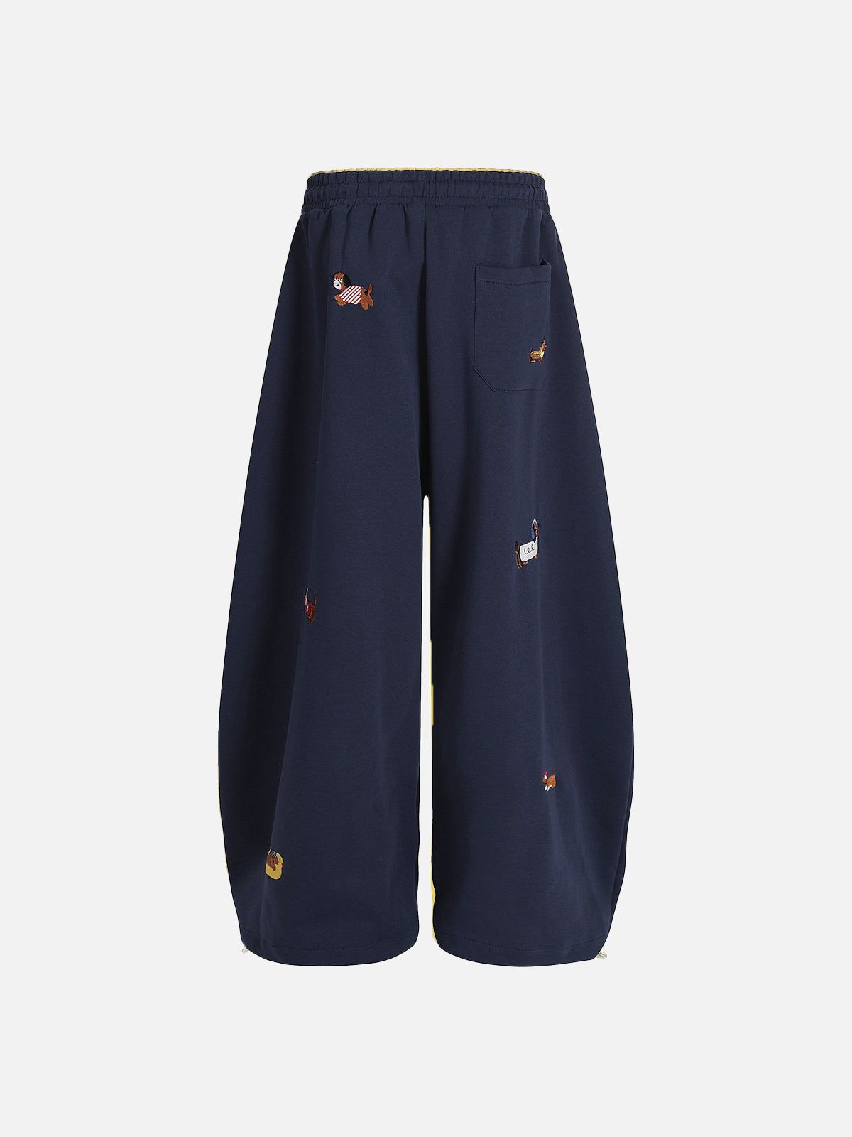 Aelfric Eden Embroidery Puppy Baggy Barrel Sweatpants
