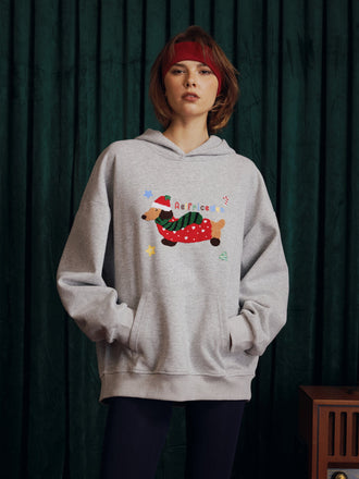 Aelfric Eden Cartoon Dachshund Hoodie
