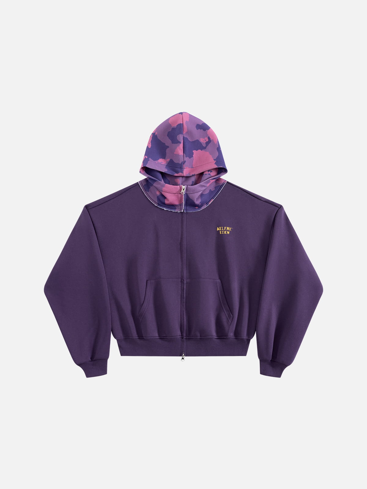 Aelfric Eden Boxy CAMO Hood Zip Up Hoodie – Aelfric eden