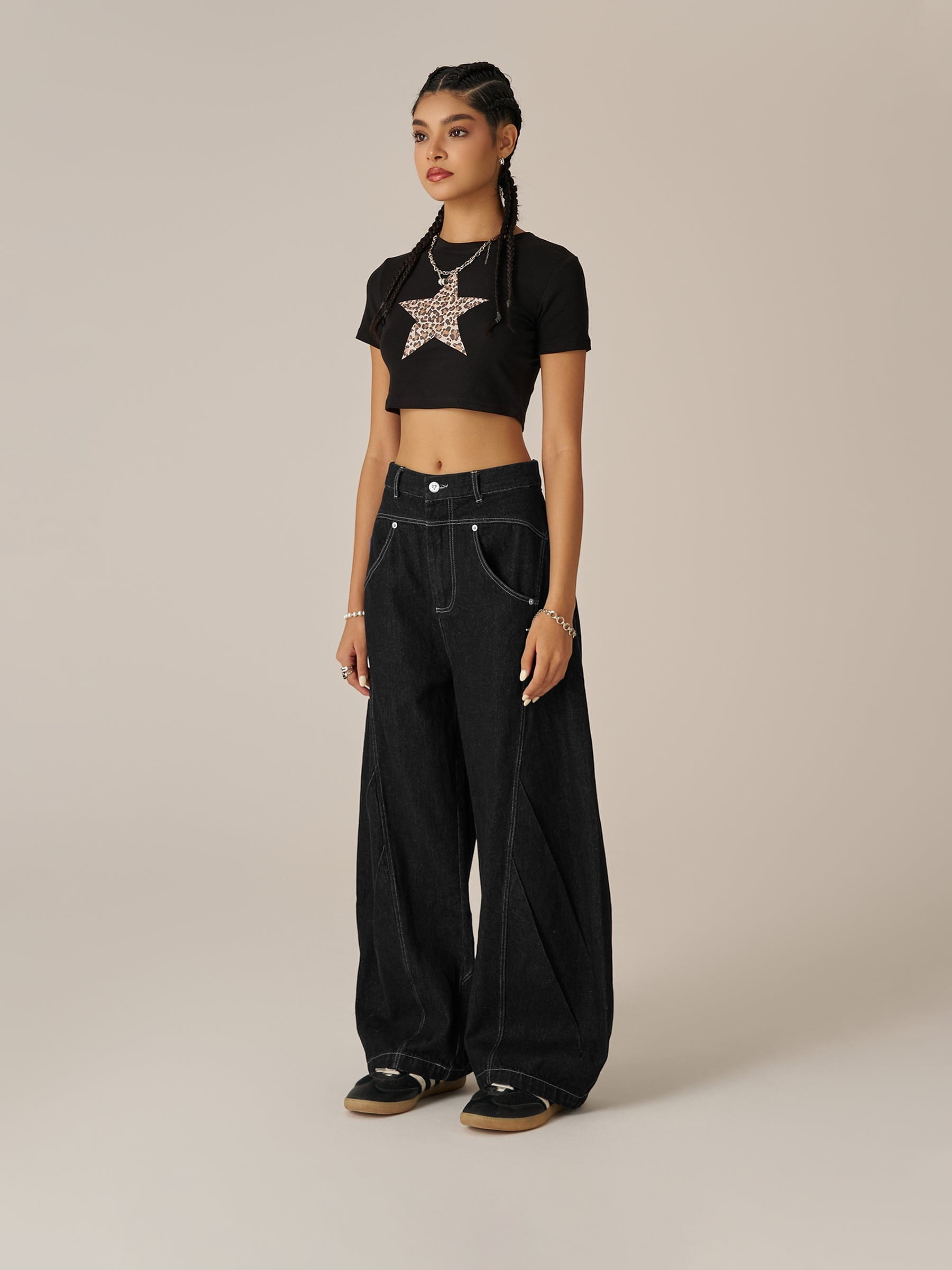 Aelfric Eden Wrinkle Baggy Barrel Jeans – Aelfric eden