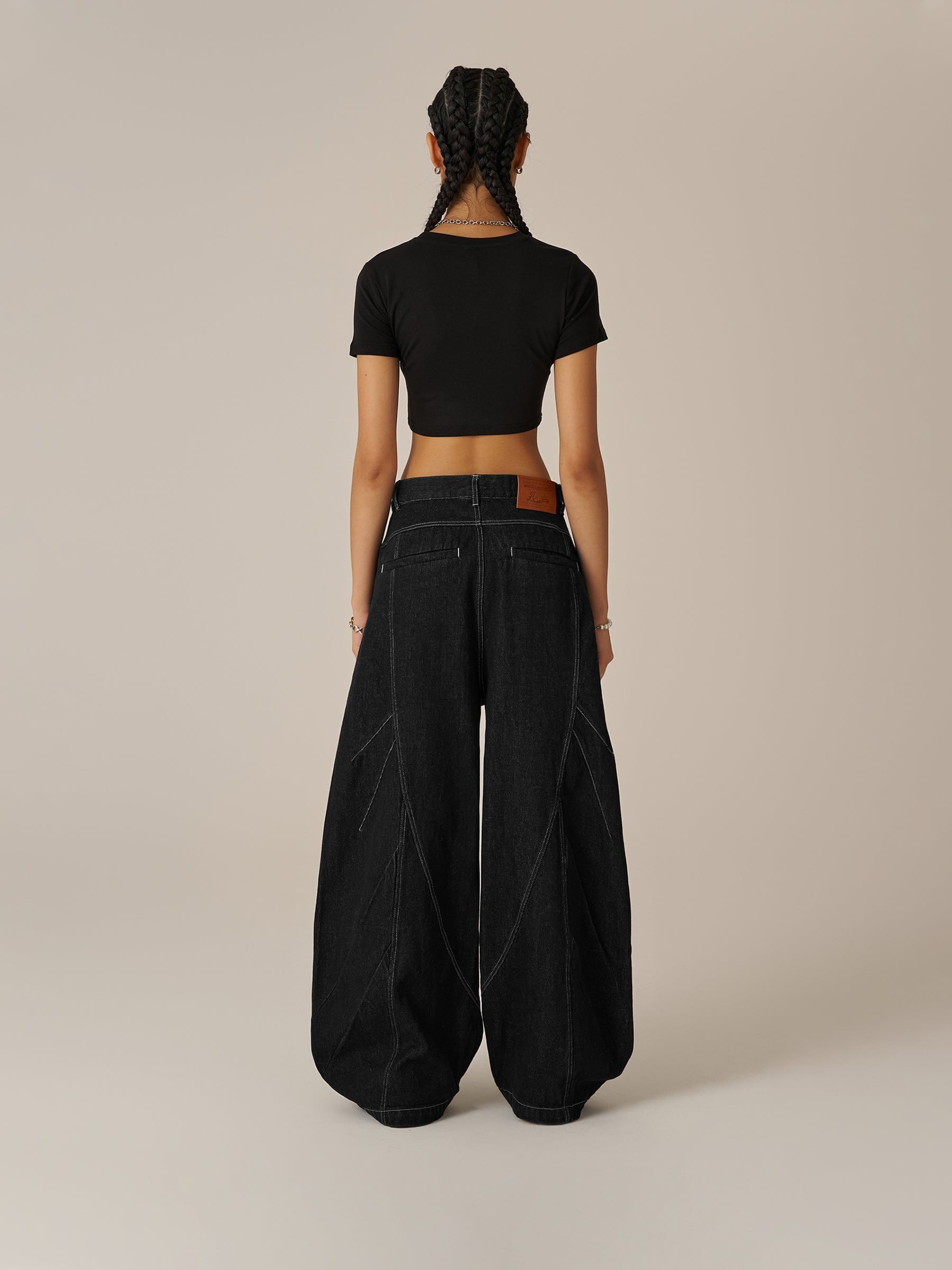 Aelfric Eden Wrinkle Baggy Barrel Jeans – Aelfric eden
