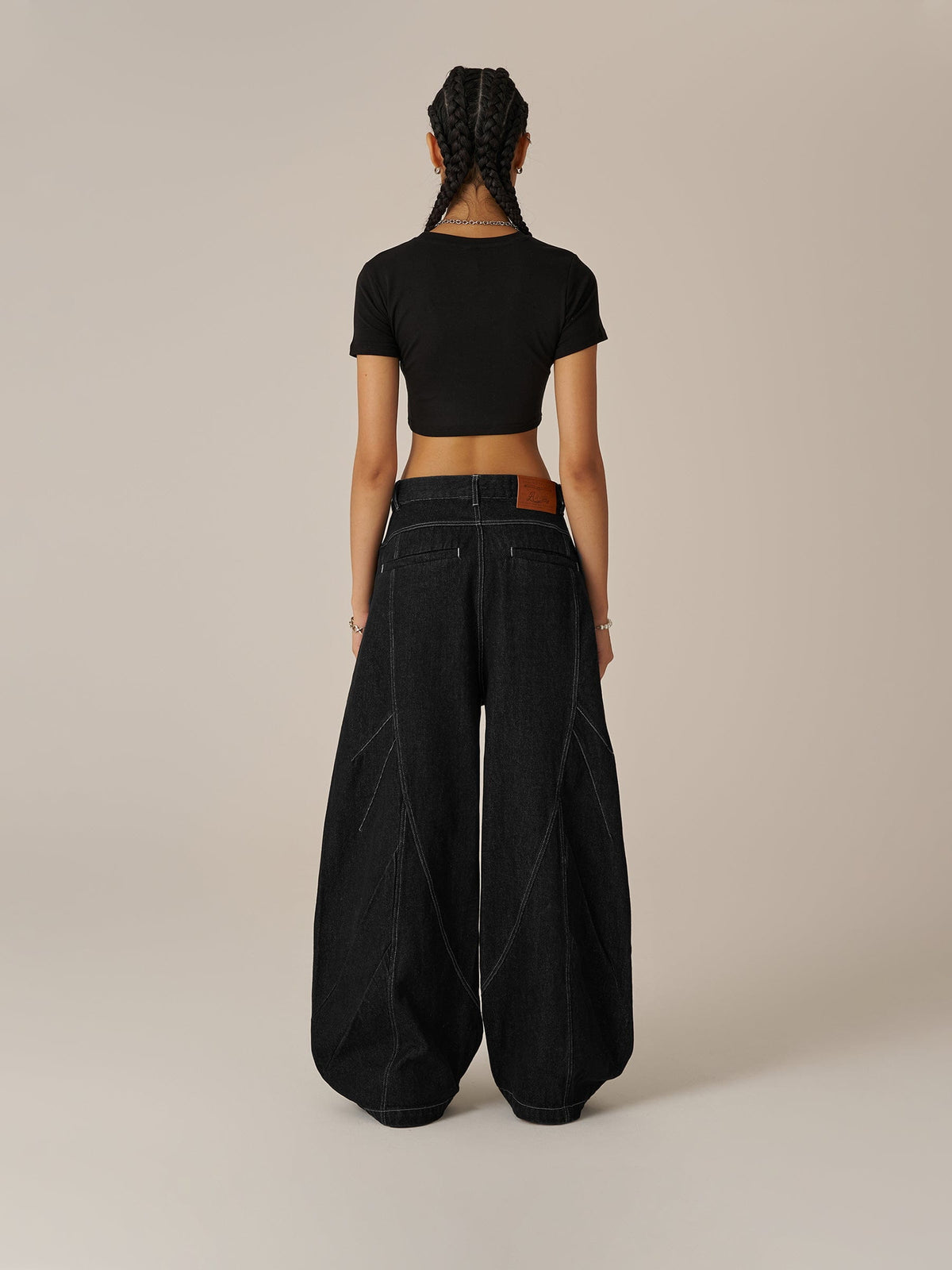 Aelfric Eden Wrinkle Super Baggy Barrel Jeans