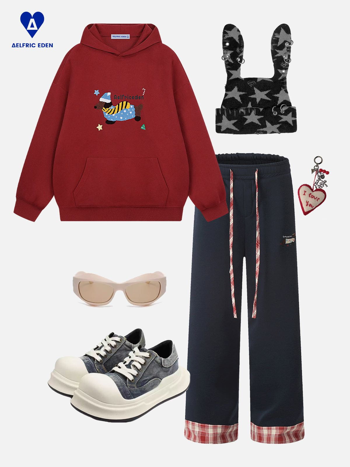 [Christmas limited] Aelfric Eden Christmas Dog Hoodie