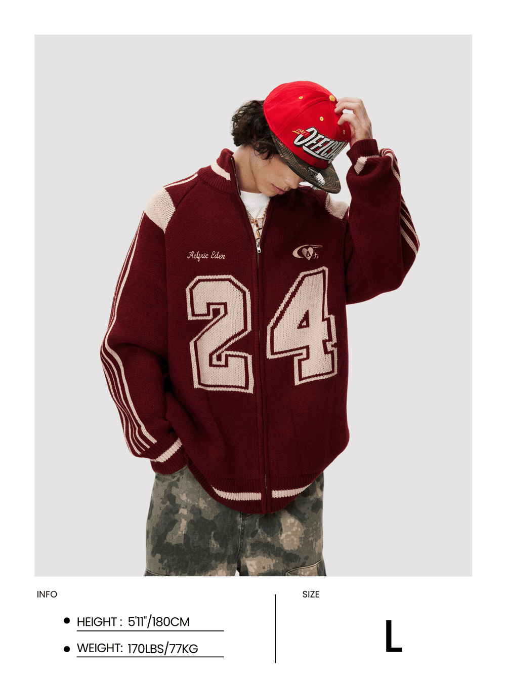 Aelfric Eden Number Jacquard Cardigan – Aelfric eden Aelfric Eden Number Jacquard Cardigan – Aelfric eden