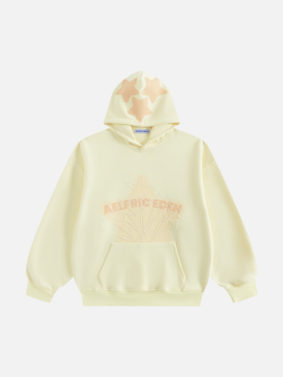 EDEN to BABEL フーディ XL Aelfric Eden Oversized Beaded Eden Star Pullover Hoodie – Aelfric eden