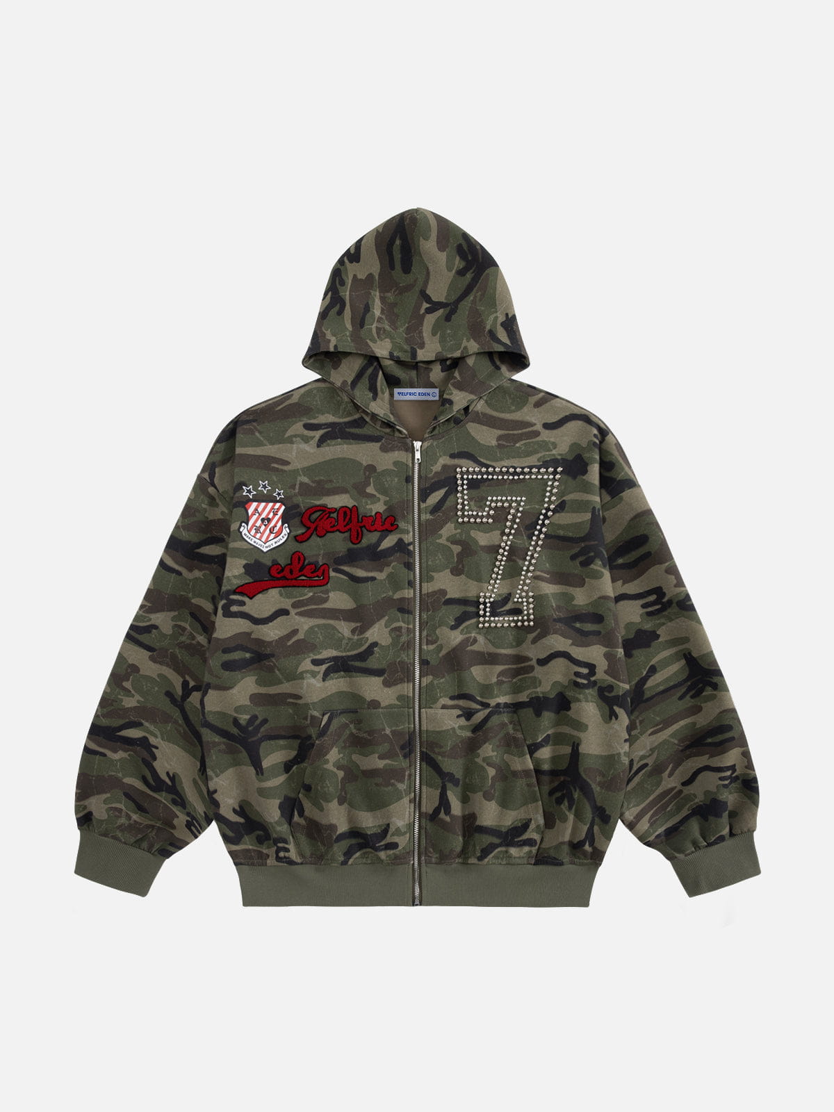 AELFRIC EDEN ジップパーカー Aelfric Eden Camo Zip Up Hoodie – Aelfric eden