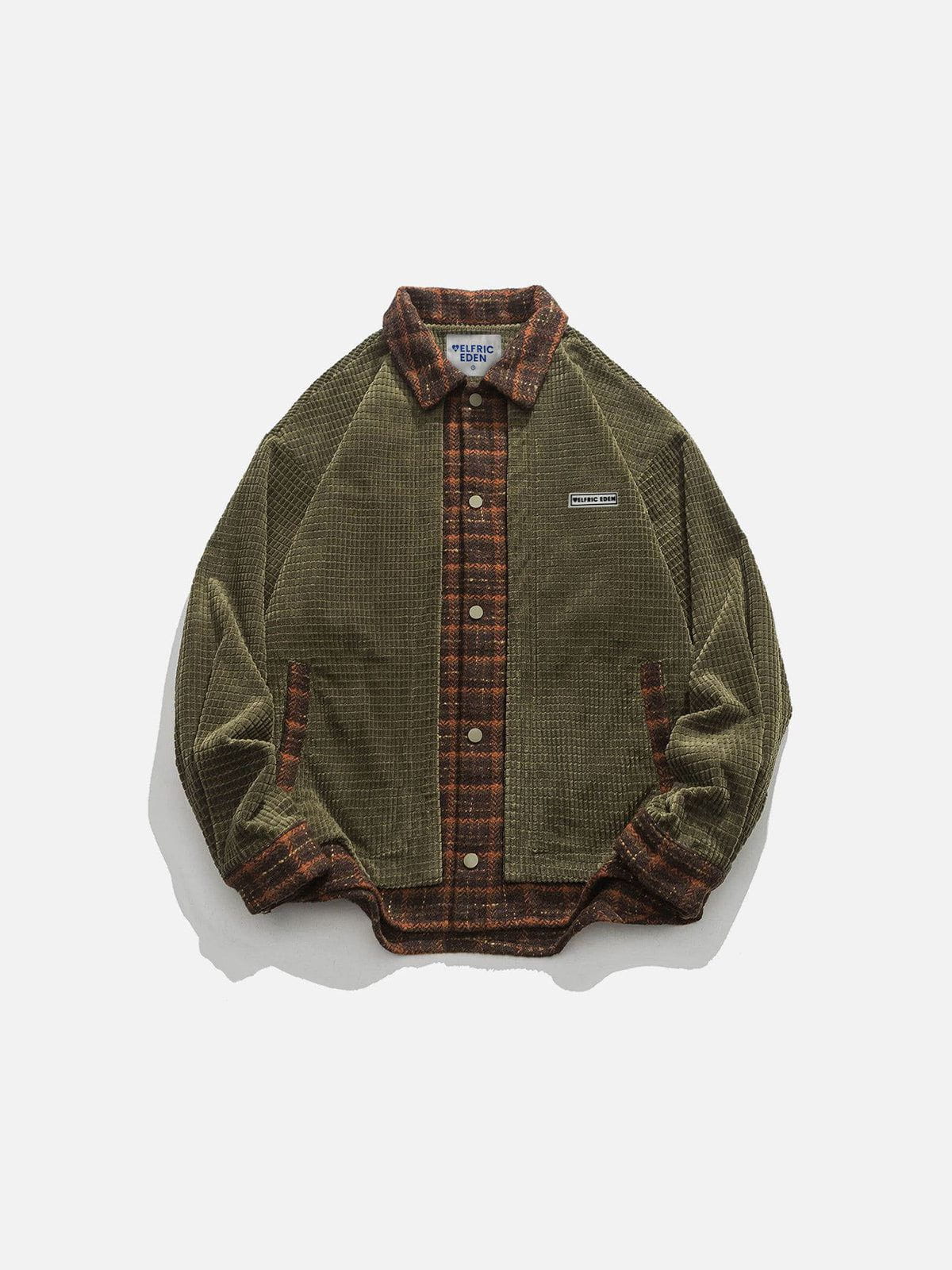 Aelfric Eden Corduroy Plaid Jacket