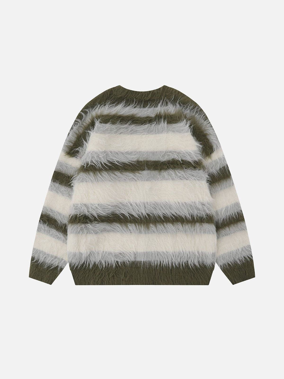 Aelfric Eden Color Blocking Striped Cardigan