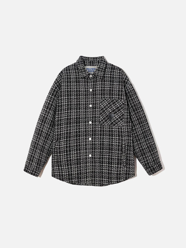 City Of Love Vintage Plaid Jacket