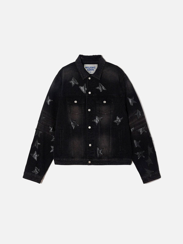 City Of Love Star Denim Jacket