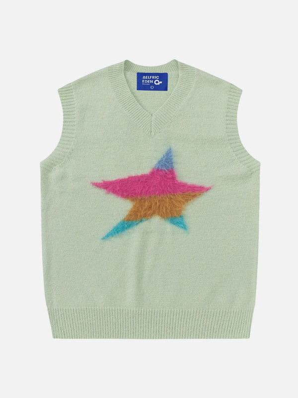 Aelfric Eden Flocking Star Sweater Vest