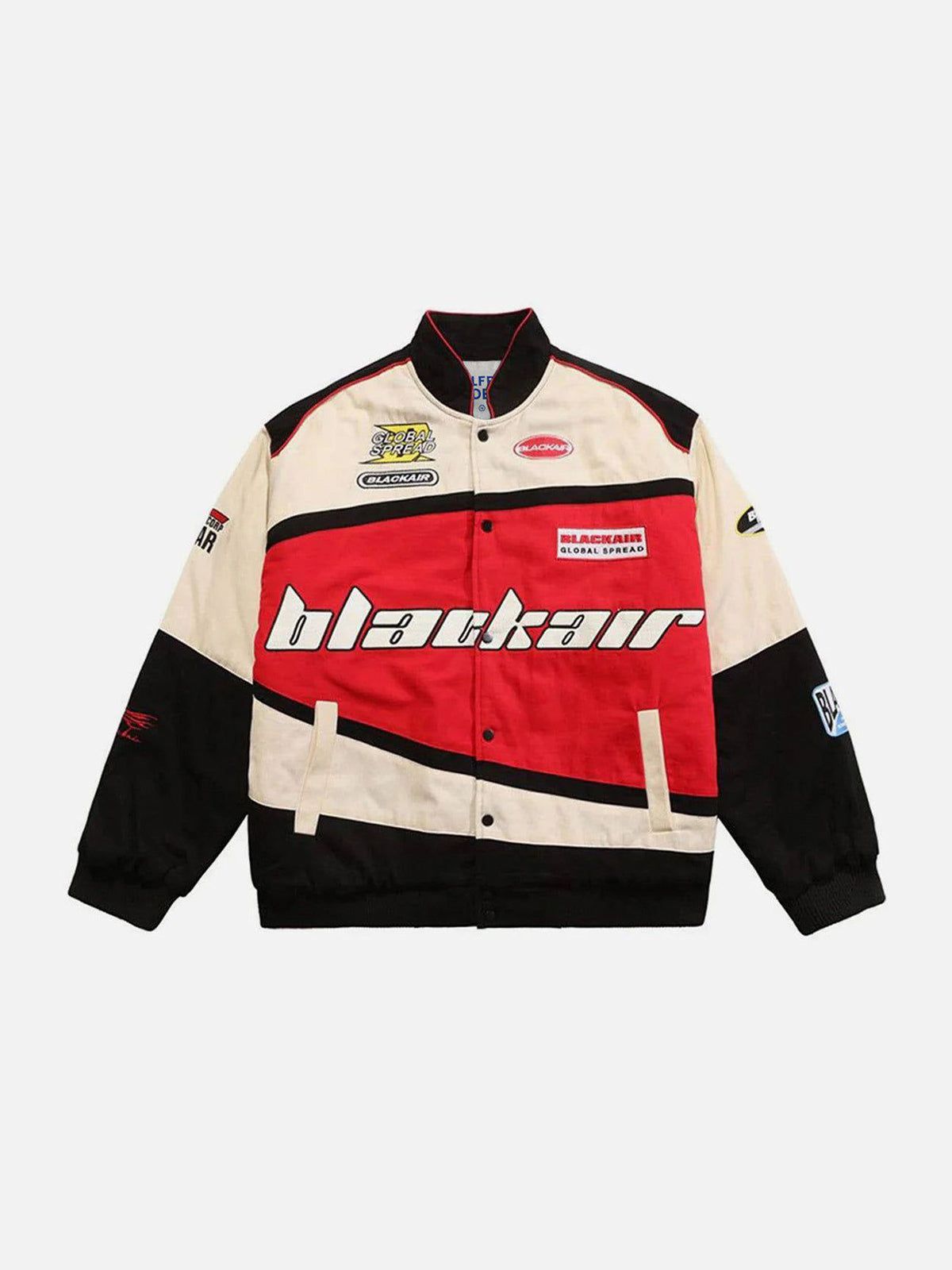 AELFRIC EDEN レーシングジャケット Amazon.com: Aelfric Eden Letter Embroidered Racing Jacket