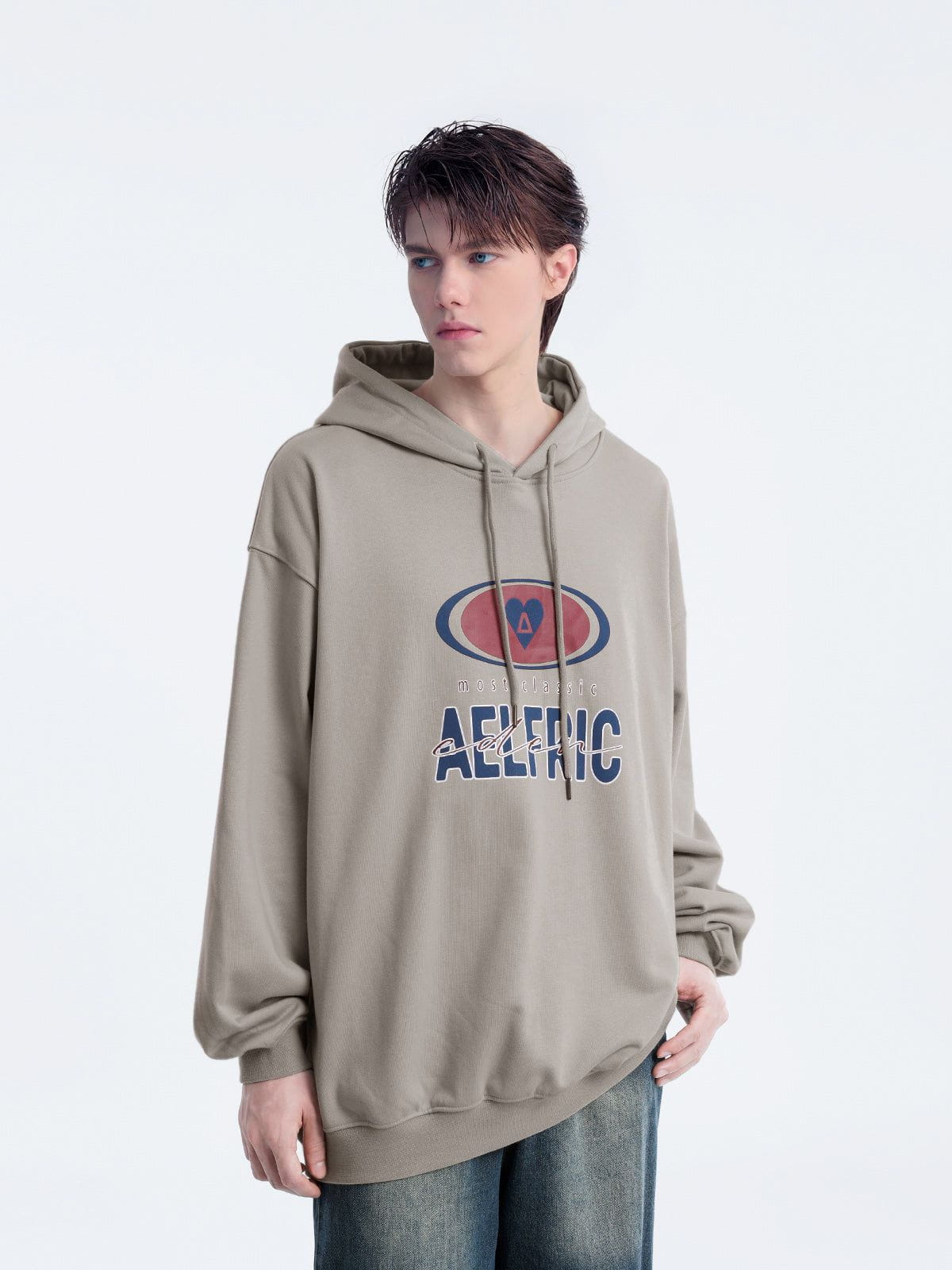 Aelfric Eden Simple Letter Print Hoodie [Recommended by @theconnelltwinsreal]