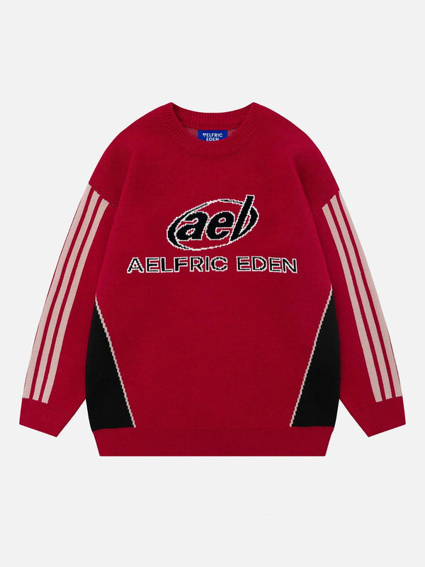 Aelfric Eden Retro Speedway Racing Sweater