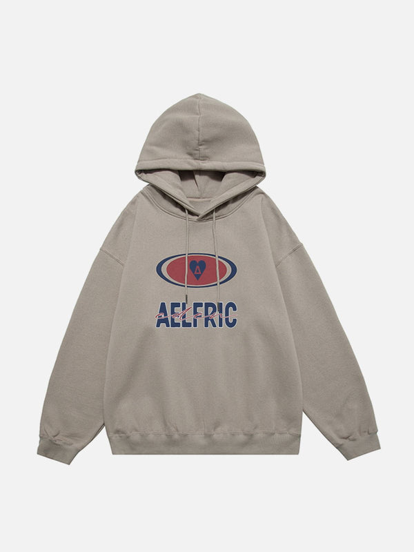 Aelfric Eden Simple Letter Print Hoodie [Recommended by @theconnelltwinsreal]