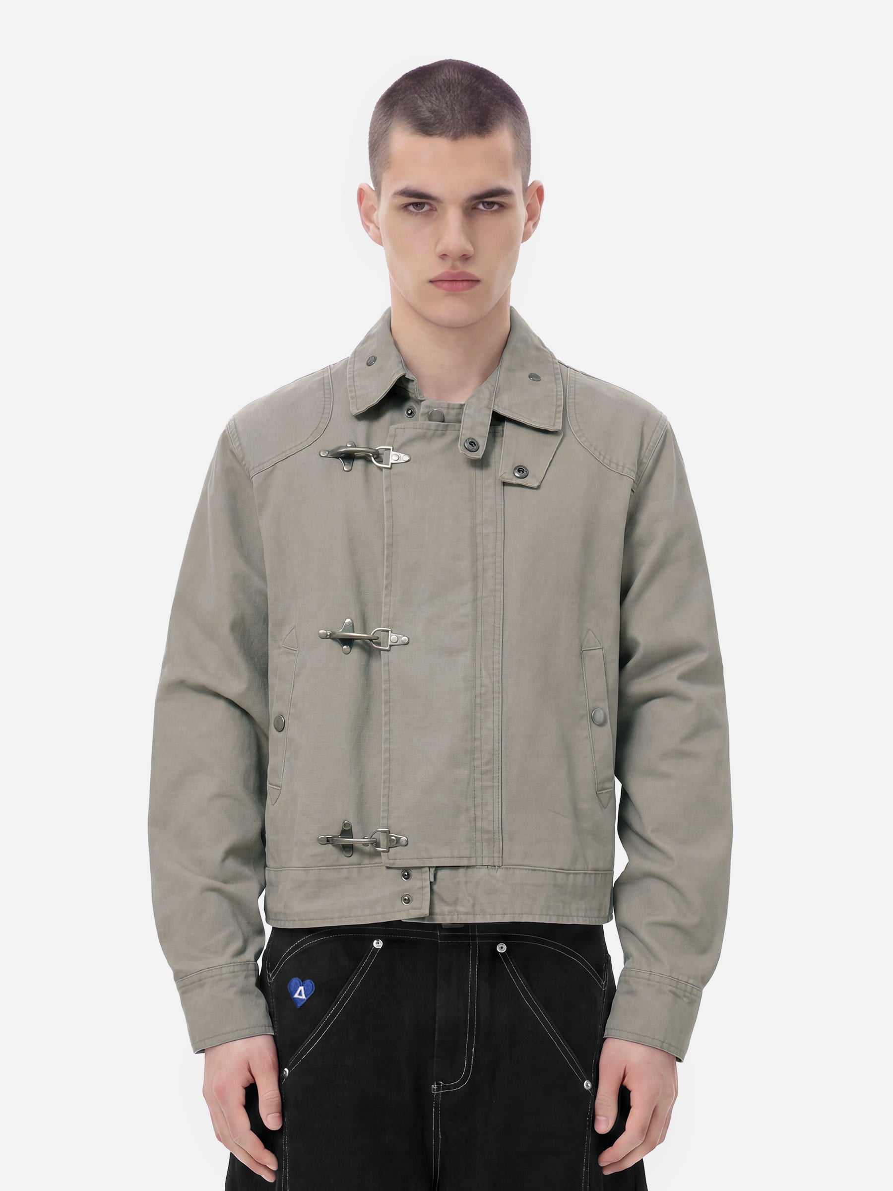 Aelfric Eden Fireman Clasp Washed Jacket – Aelfric eden