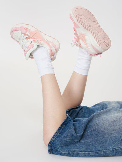 StarryClimb Color Blocking Patchwork Skate Shoes