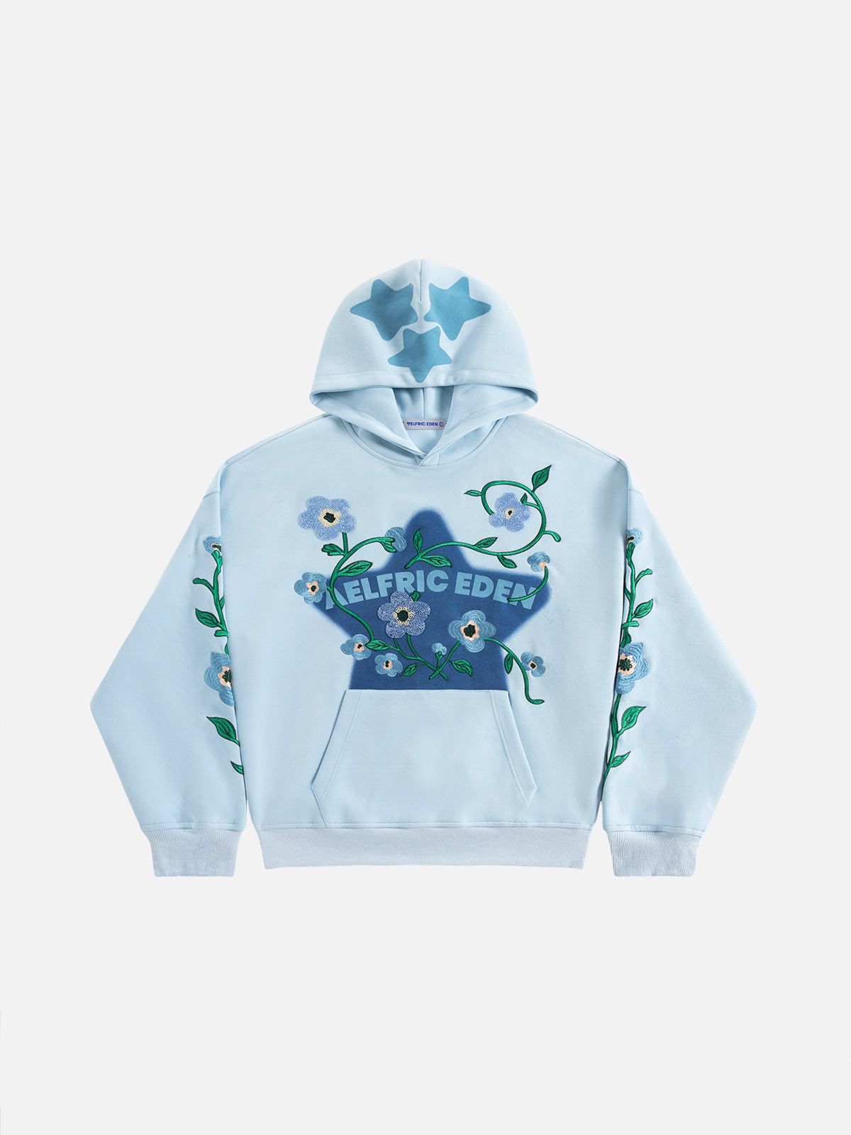 Aelfric Eden Star Rhinestone Floral Hoodie – Aelfric eden