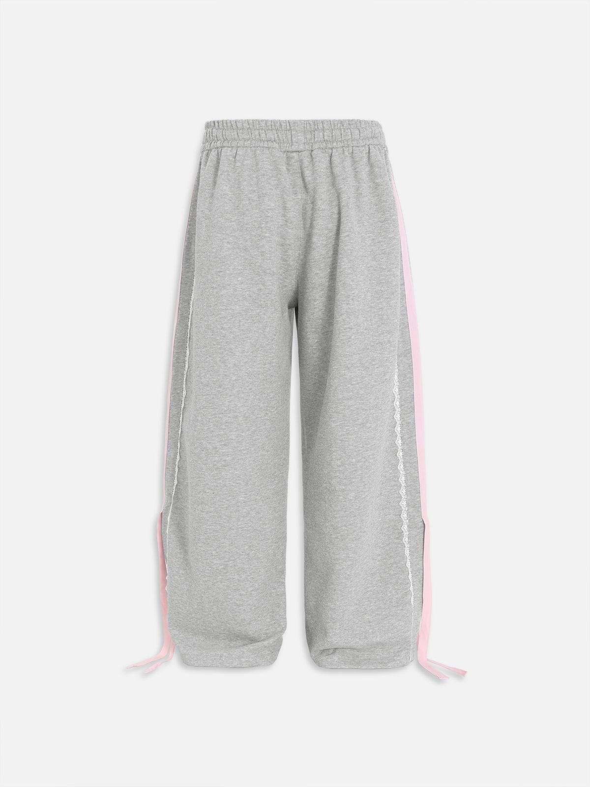 Aelfric Eden Lace Stripe Patchwork Sweatpants