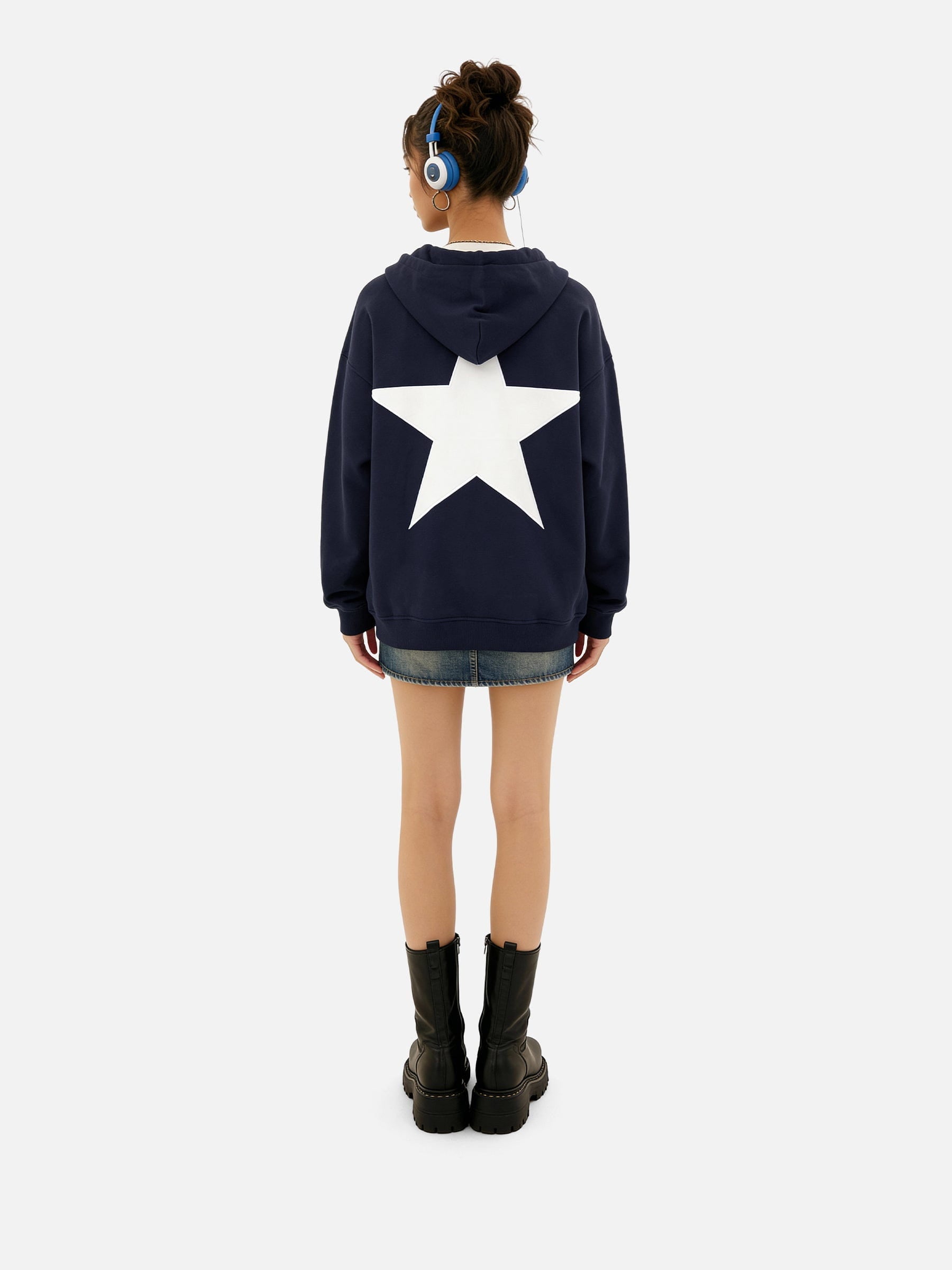 Aelfric Eden Star Color Contrast Hoodie