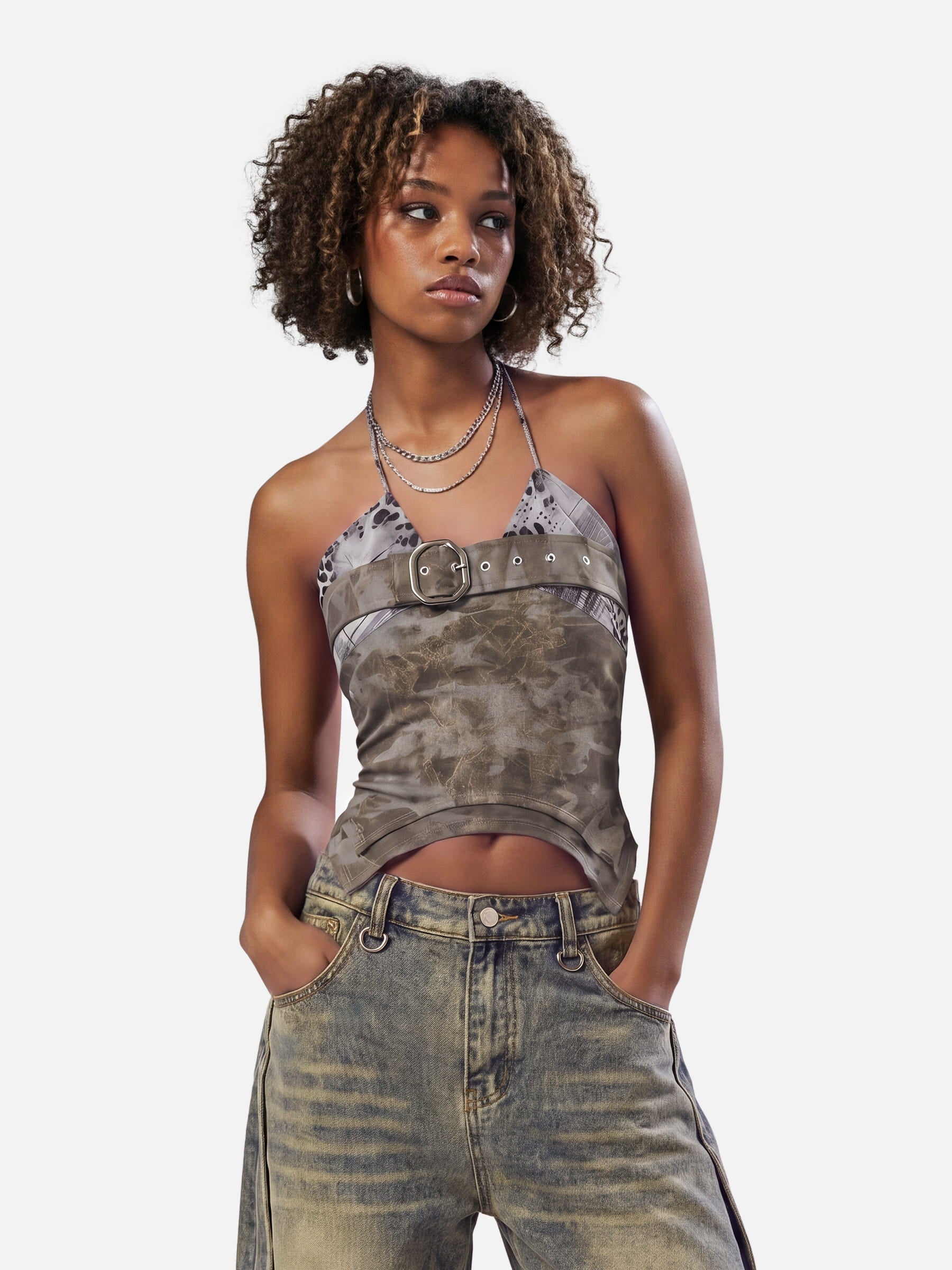 Aelfric Eden Belted Halter Top – Aelfric eden