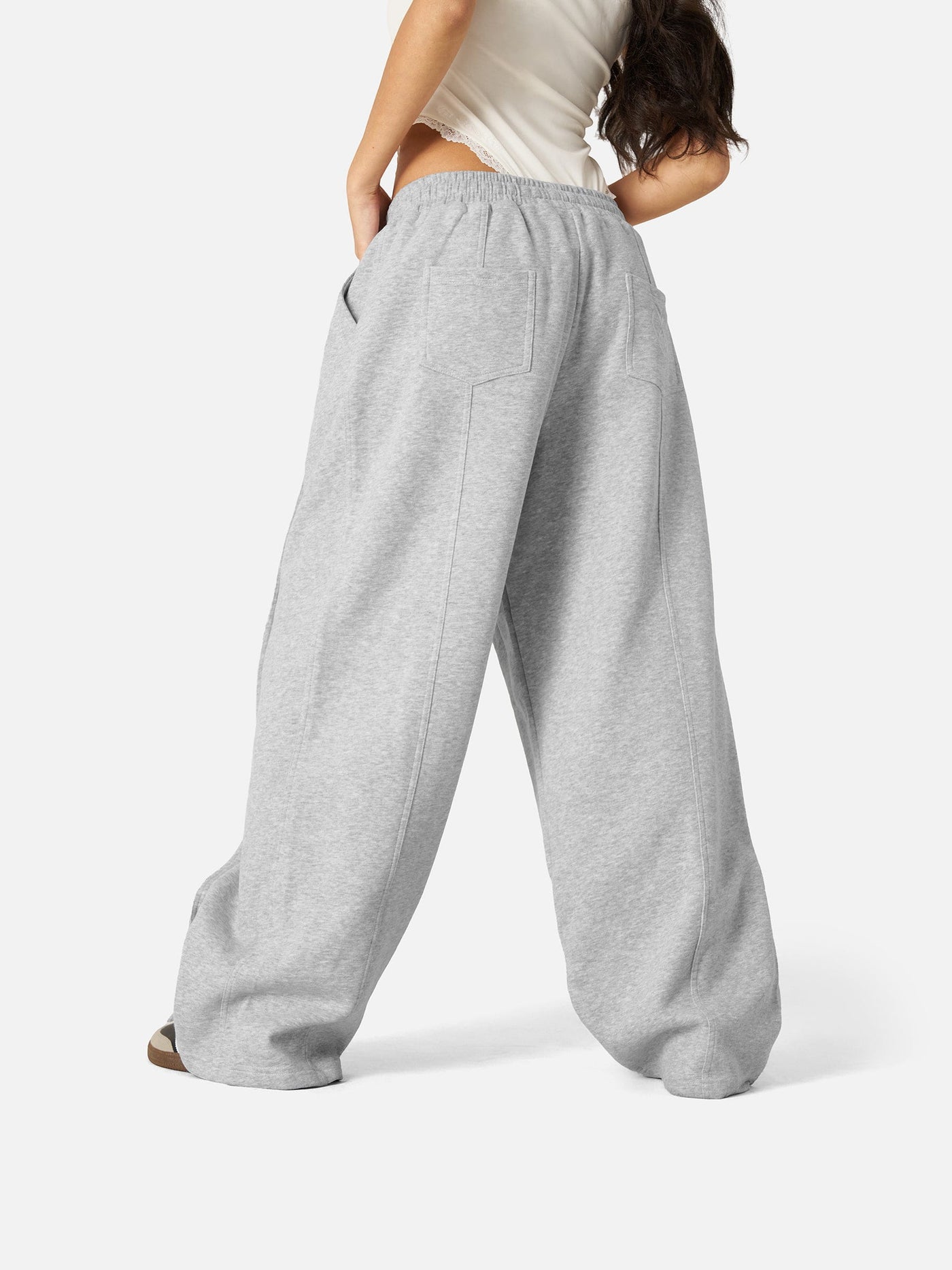[Pre-Order] Aelfric Eden Basic Patchwork Baggy Sweatpants