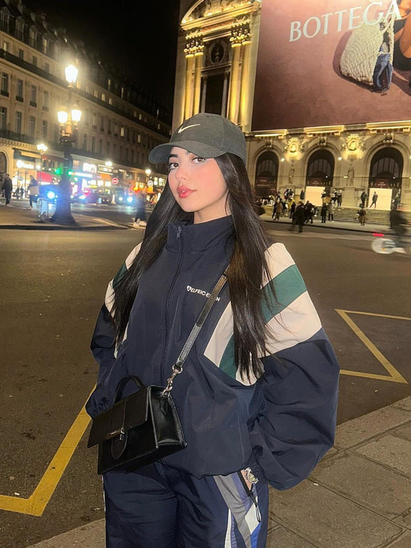 Aelfric Eden Embroidery Stripe Patchwork Jacket