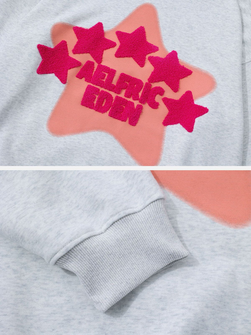 Aelfric Eden Vintage Embroidery Star Hoodie