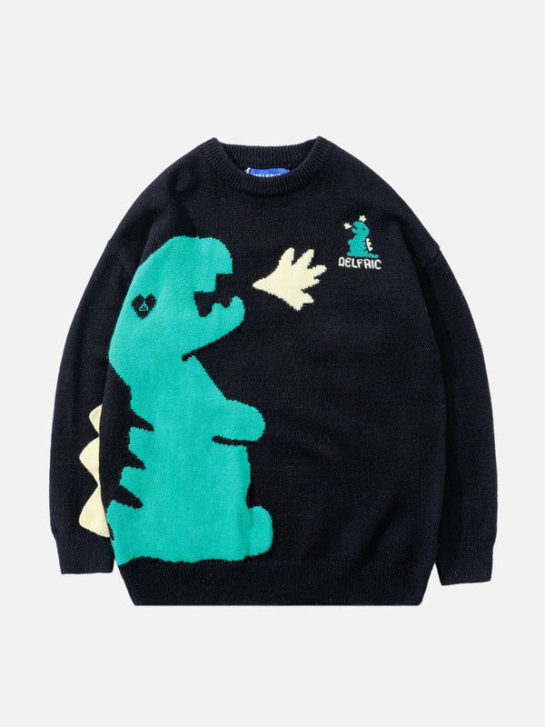 Aelfric Eden Dinosaur Jacquard Sweater