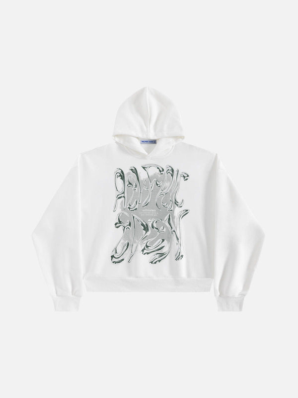Aelfric Eden Futuristic Liquid Metal Hoodie