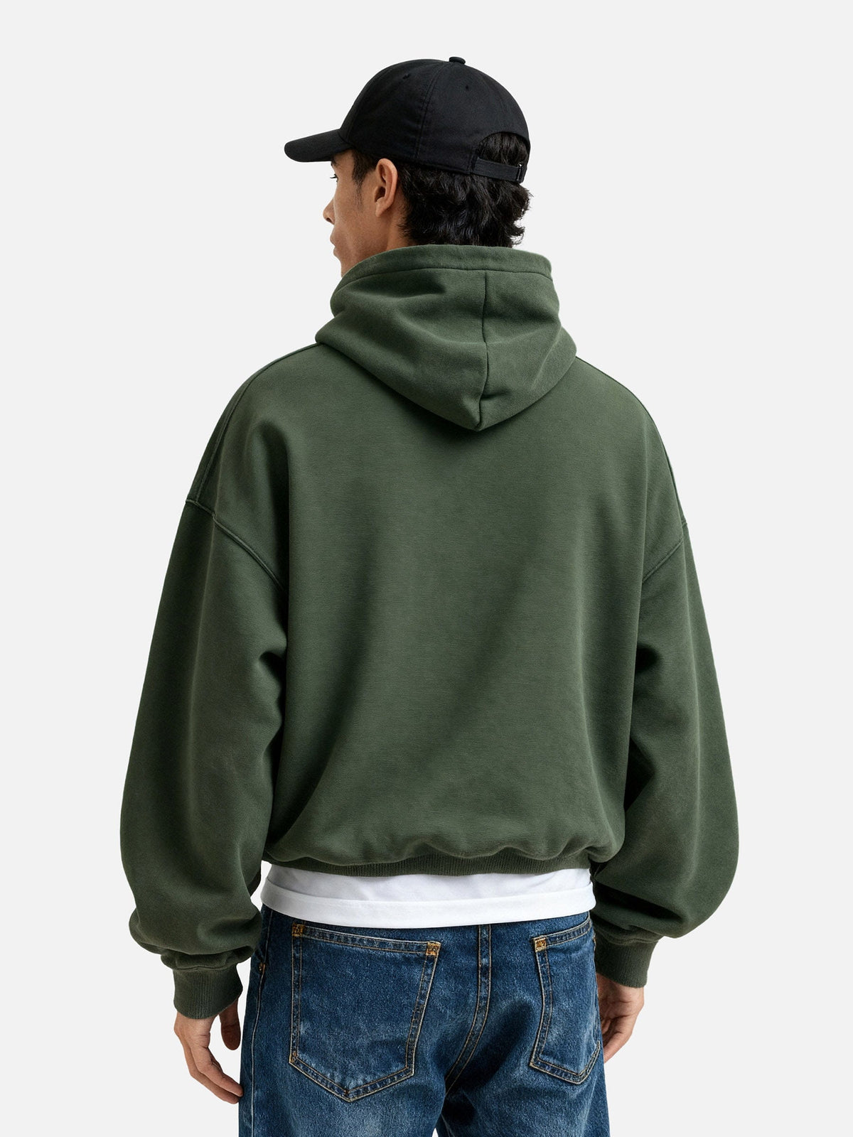Aelfric Eden Fleece Washed Boxy Pullover Hoodie