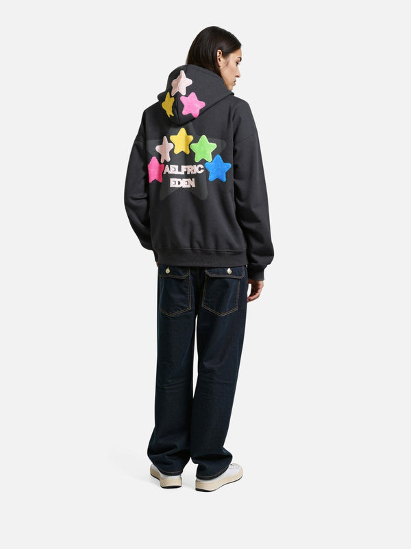 Aelfric Eden Oversized Colorful Eden Star Pullover Hoodie