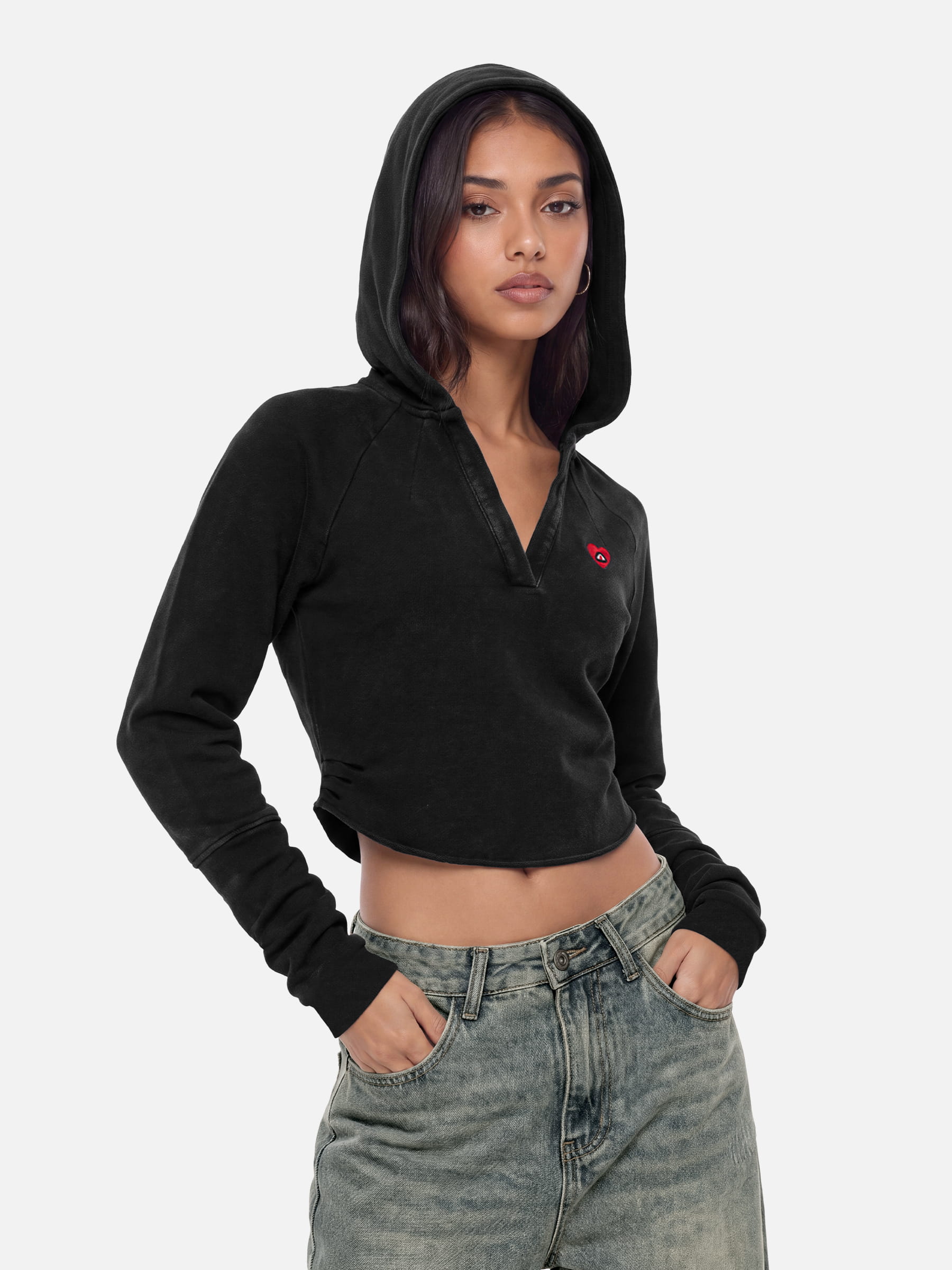 Aelfric Eden V-Neck Pullover Hoodie – Aelfric eden