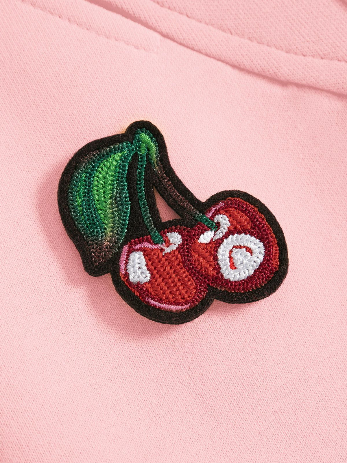 Aelfric Eden Cherry Embroidery Baggy Barrel Sweatpants