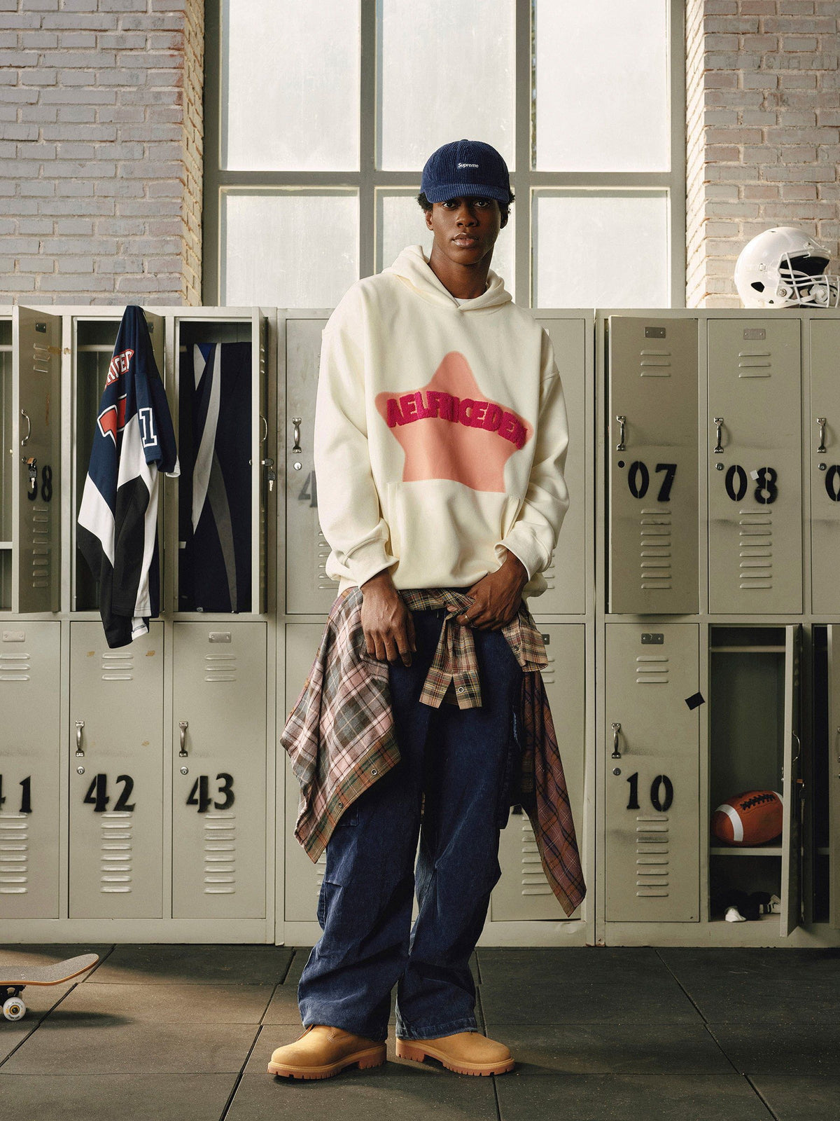 Aelfric Eden Vintage Embroidery Star Hoodie