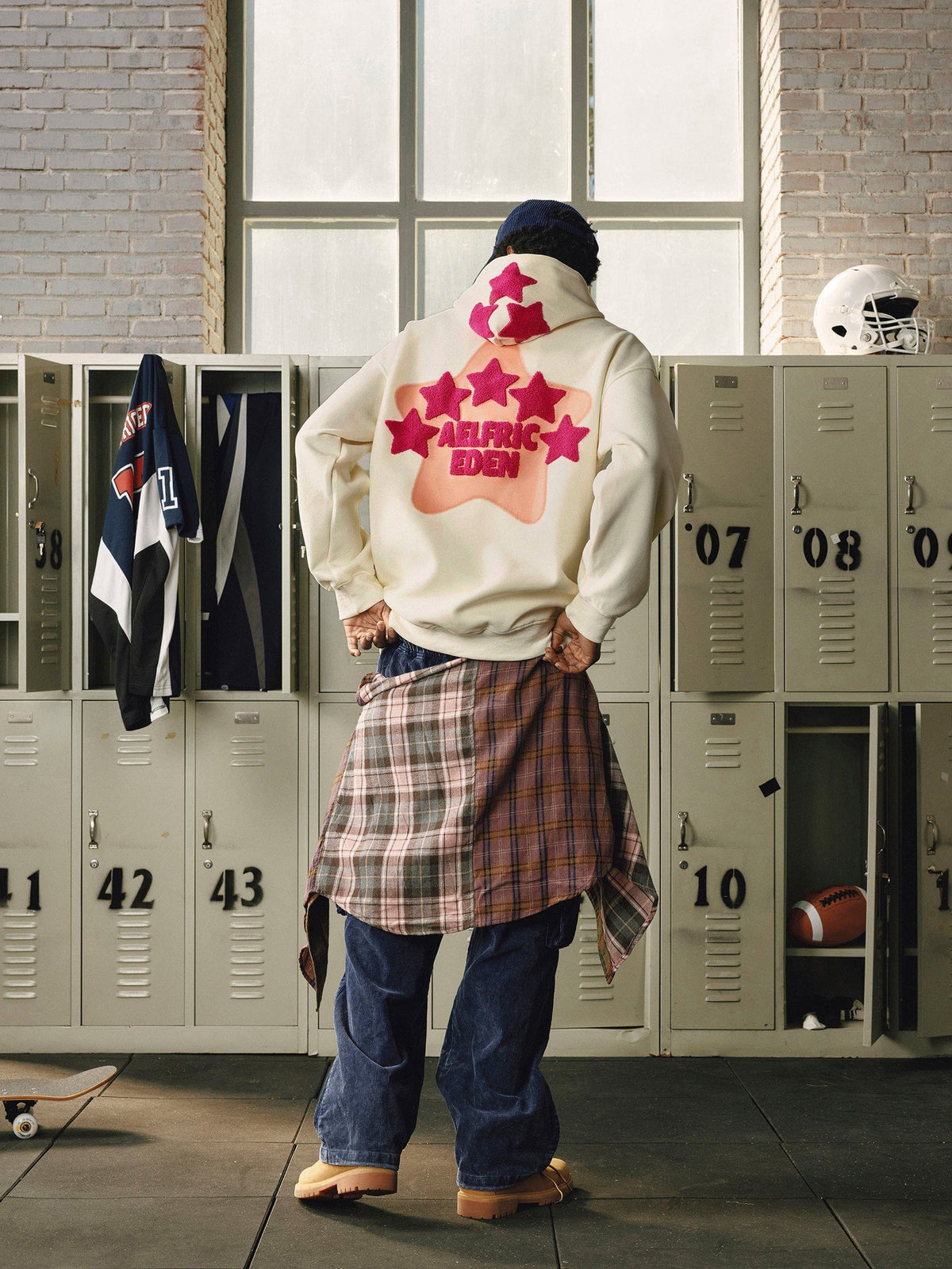 Aelfric Eden Vintage Embroidery Star Hoodie